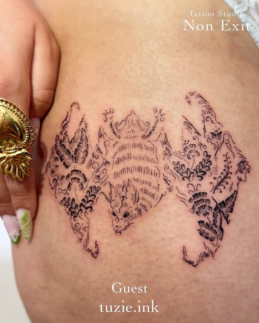 Tatouage de Non Exit Tattoo