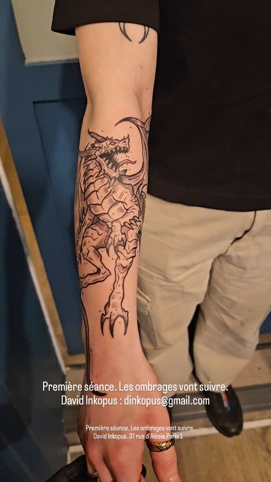 Tatouage par Inkopus Tattoo Shop