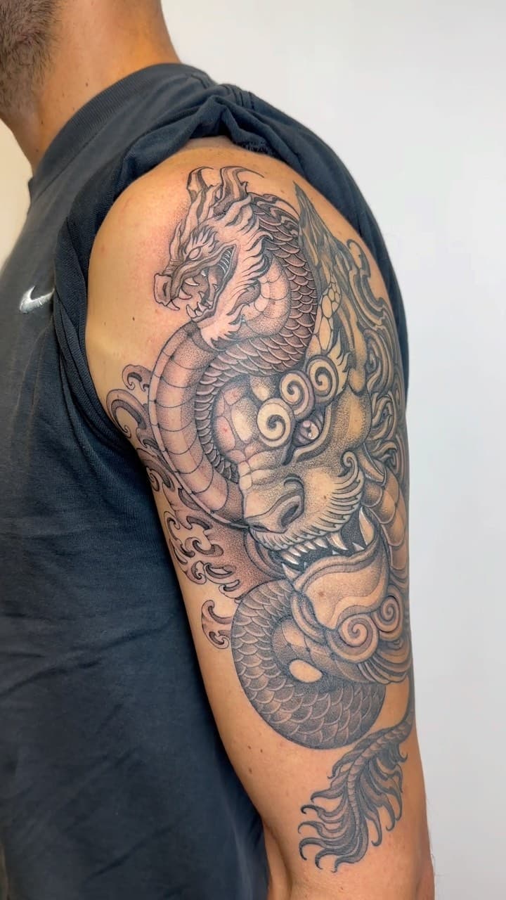 Tatouage de LaFerga tattoo INK - Tatoueur Paris 13