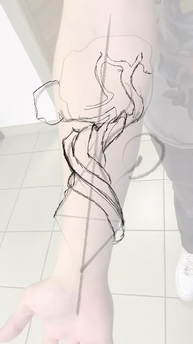 Tatouage de Noir Acier Tattoo Shop