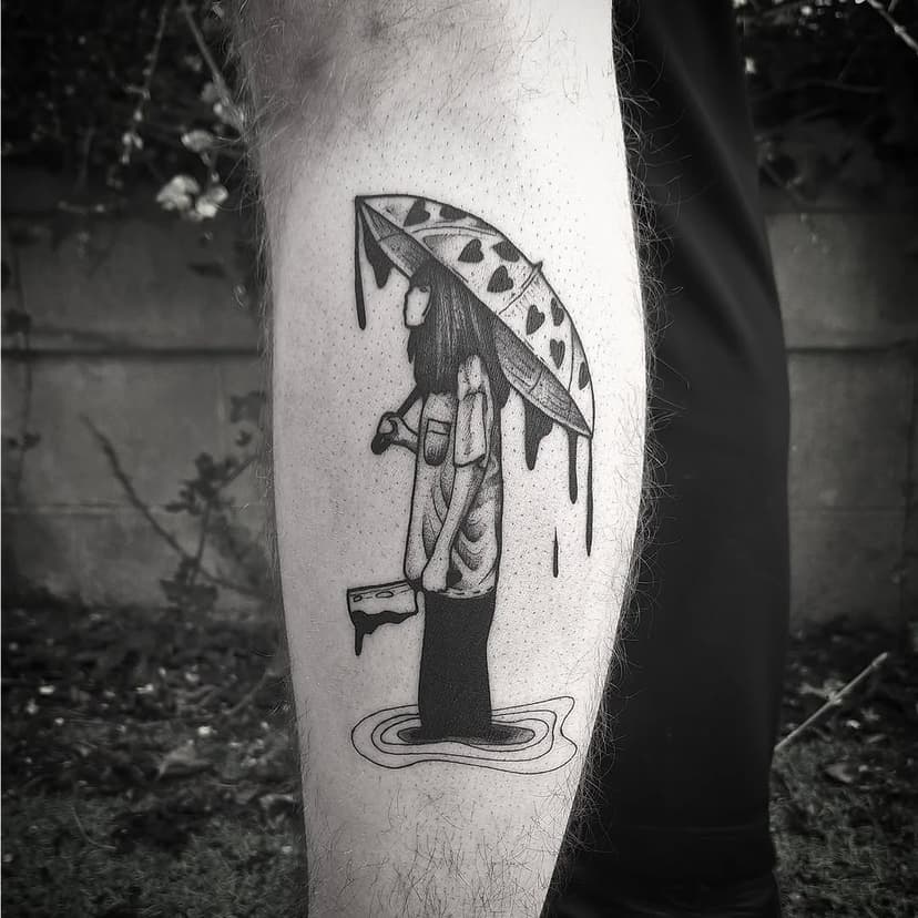 Tatouage de Oddzi Tattoo Studio