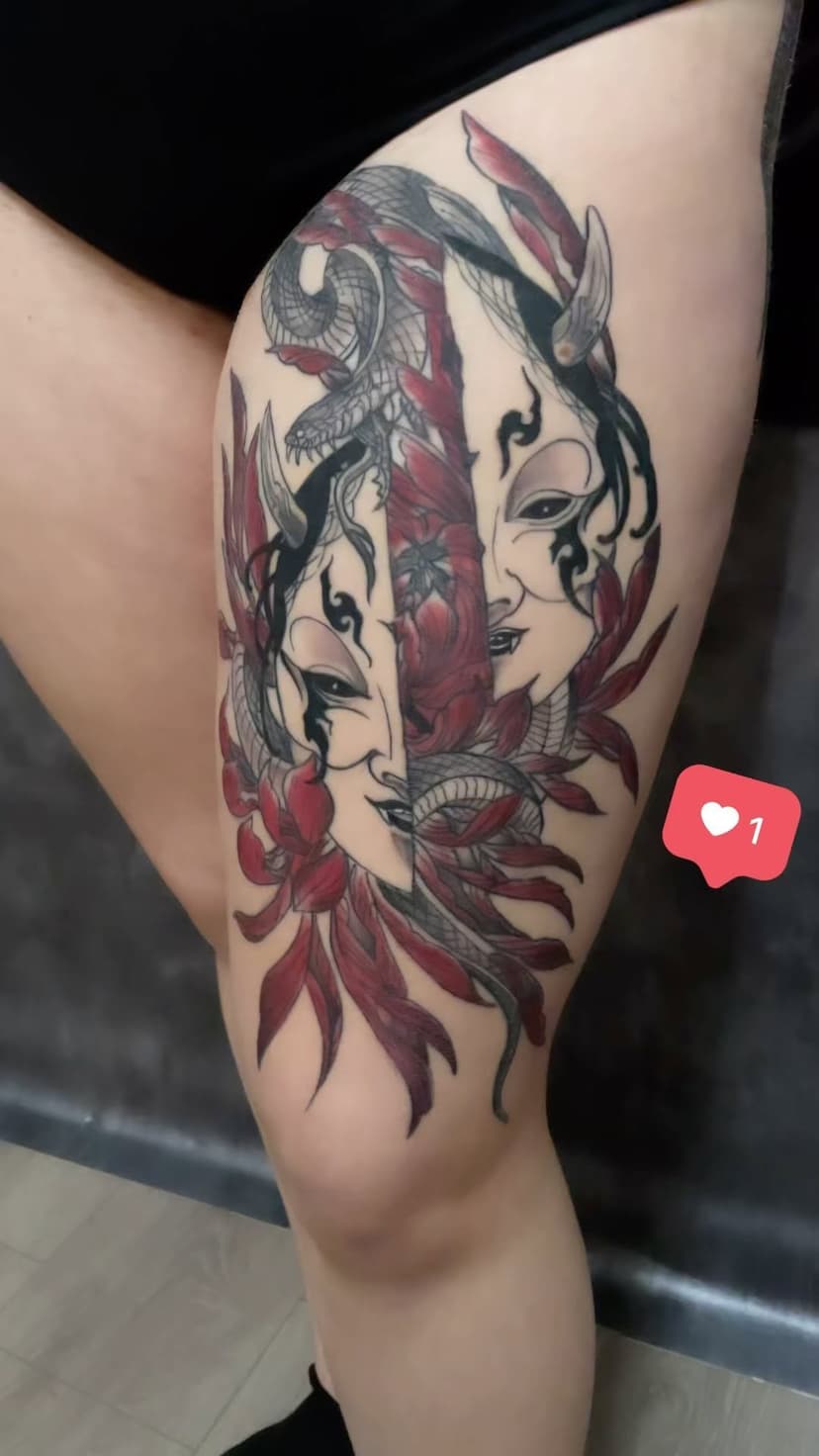 Tatouage de Peô'hannya Tattoo