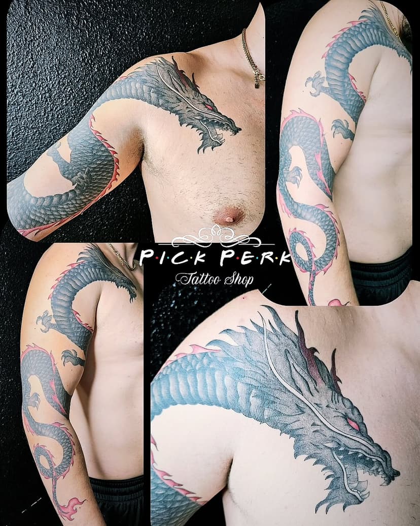 Tatouage de Pick Perk Tattoo