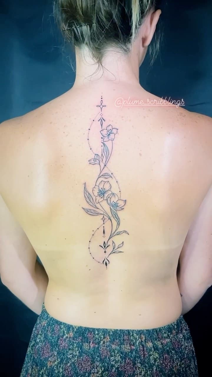 Tatouage de Plume's scribblings