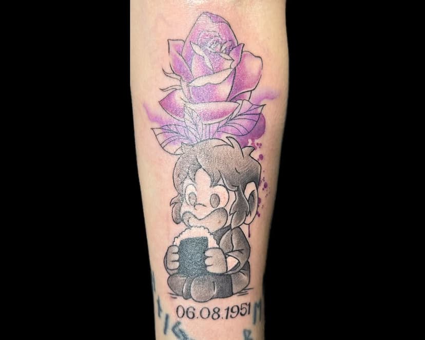 Tatouage de POISON BLEU - Tatoueur à Issoire