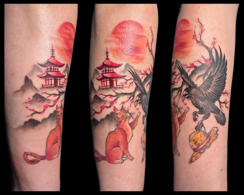 Tatouage de POISON BLEU - Tatoueur à Issoire