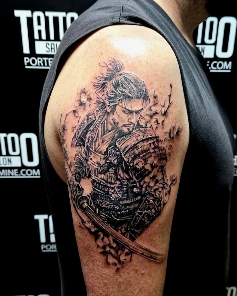 Tatouage de Porte mine (Salon de tatouage)