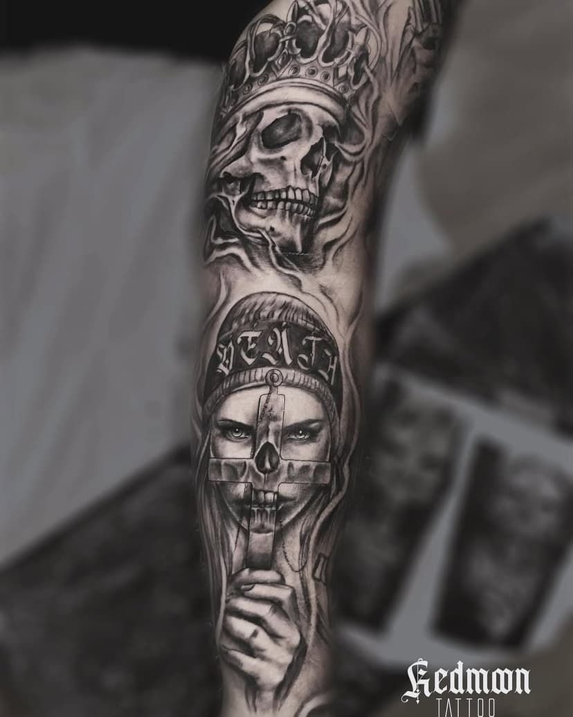 Tatouage de Redmoon Tattoo