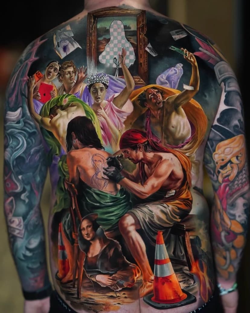 Tatouage de DR RENAISANCE TATTOO