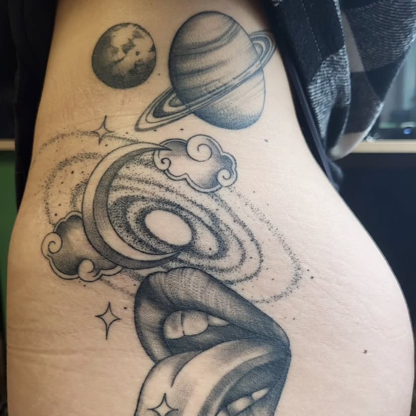 Tatouage de Rock'n'Glam