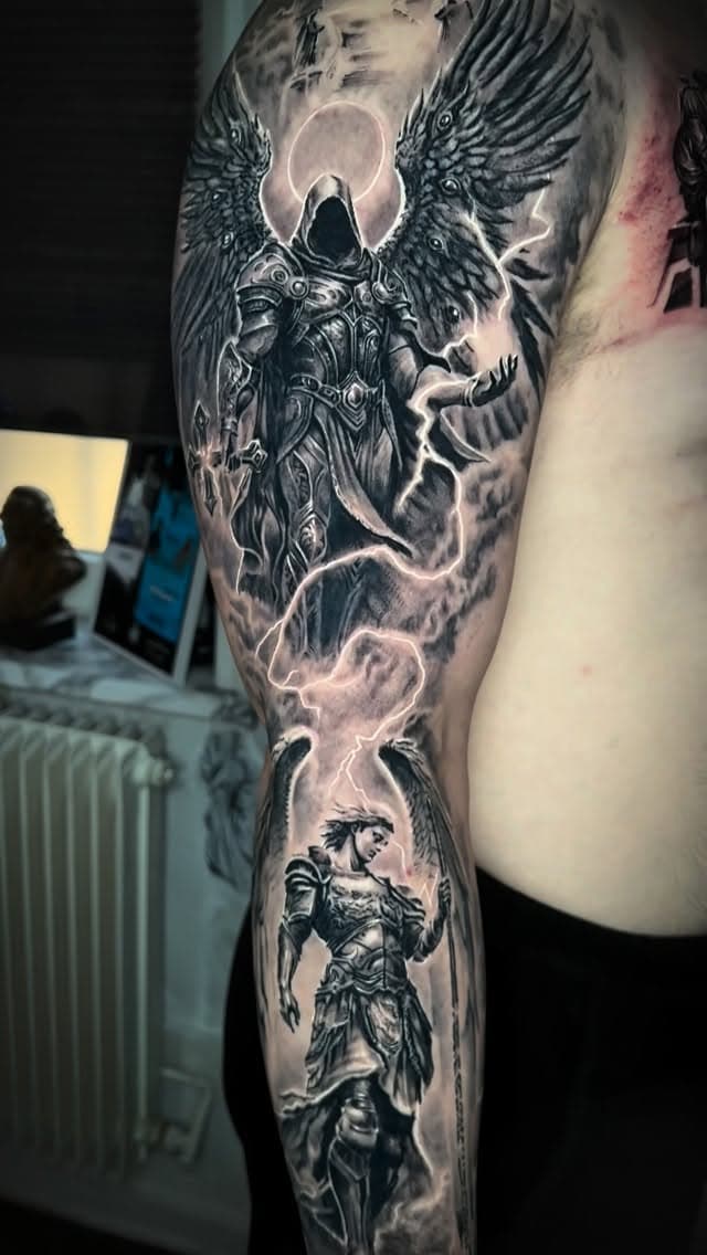 Tatouage de DARK Studio Romuald KIEFFER Artiste Tatoueur