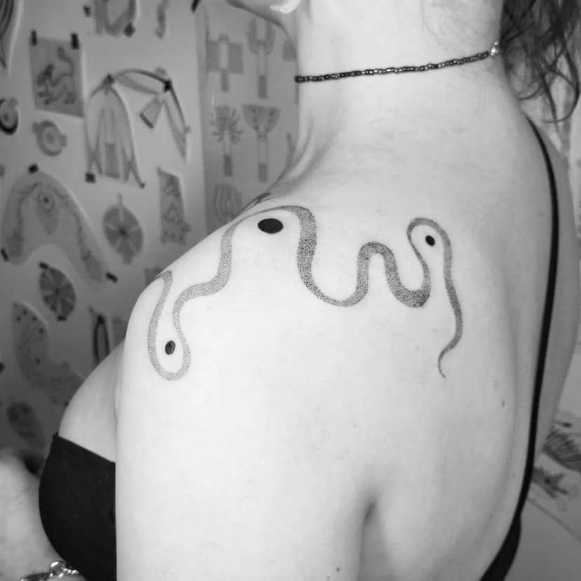 Tatouage de Maya Dufo . Tatouage . Paris