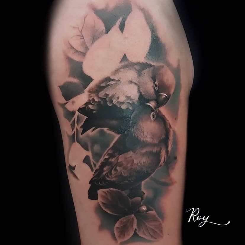 Tatouage de Roy's needles Tattoo