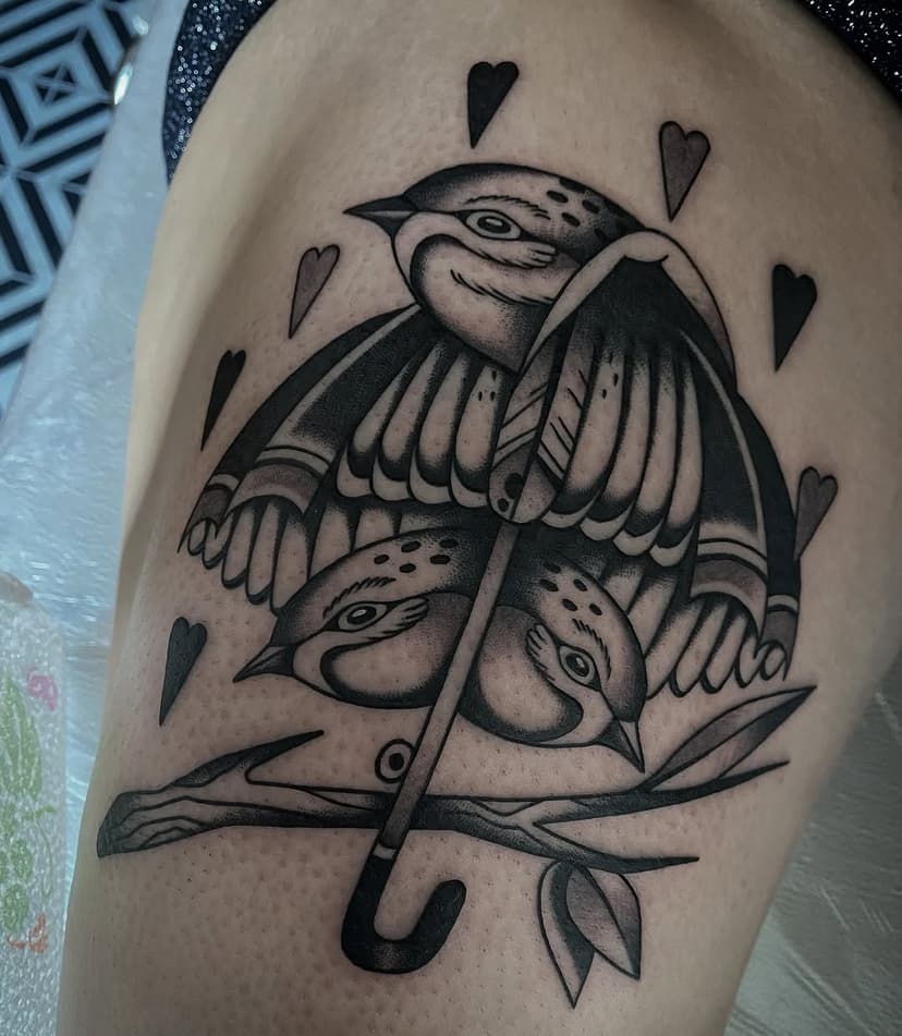 Tatouage de Tattoo Shop La Dérive