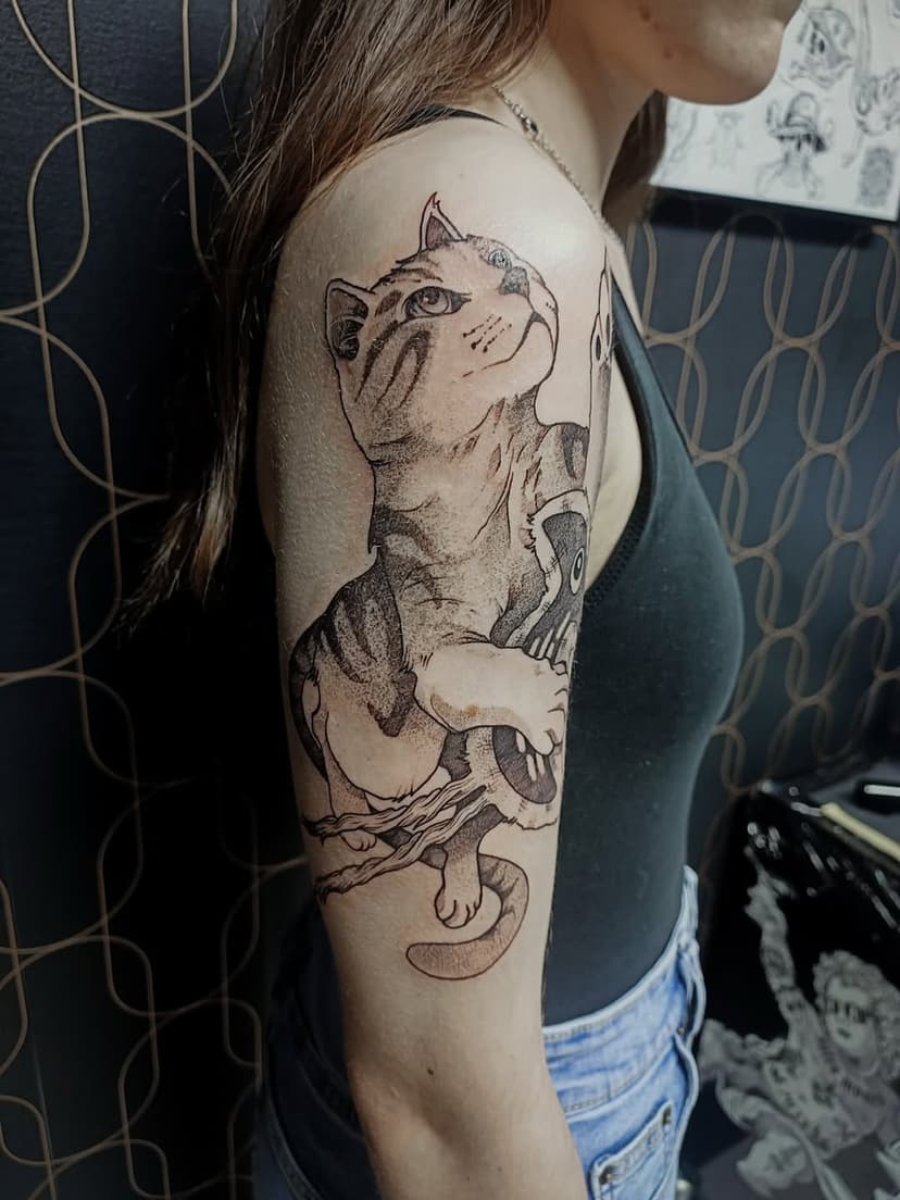 Tatouage de Sales Mômes Tattoo