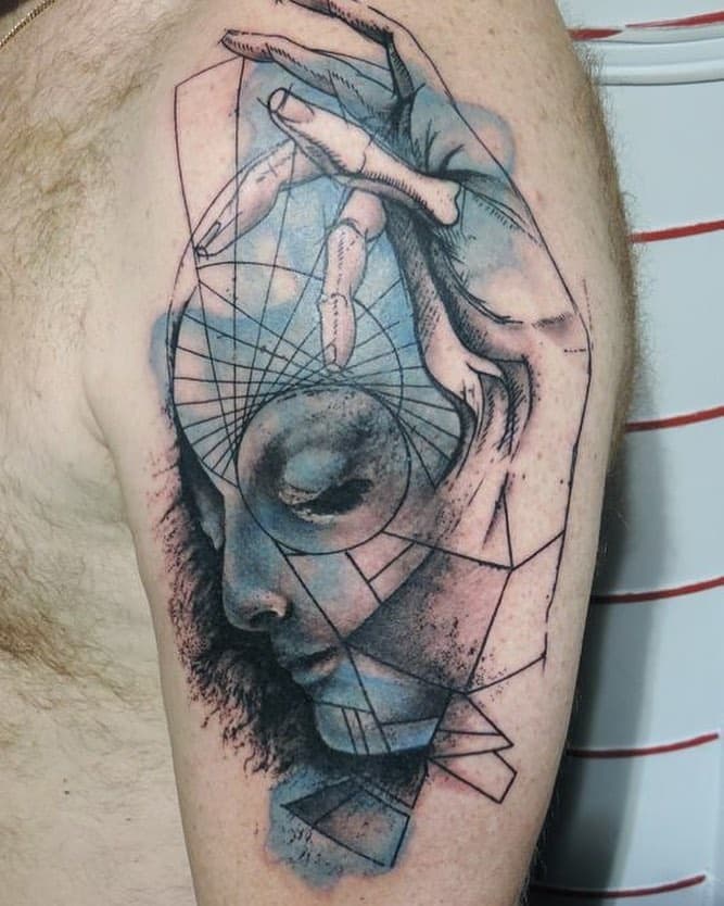 Tatouage de Satan Pouët Pouët