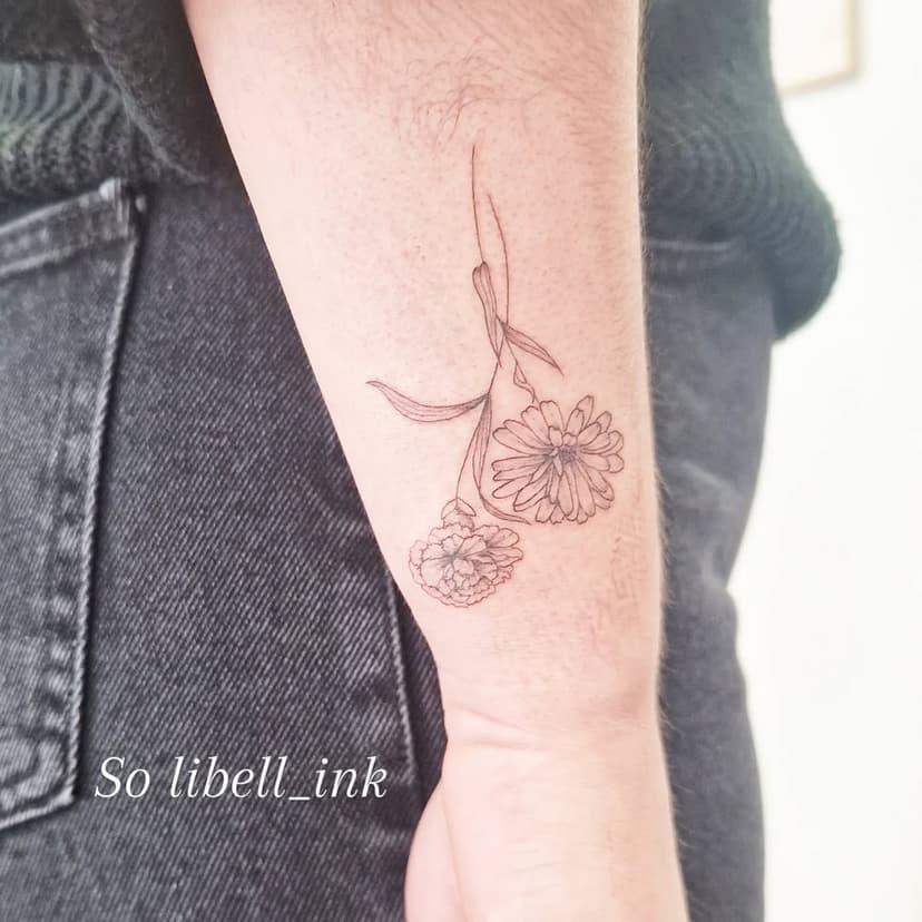 Tatouage de So libell-ink salon de Tatouage Privé