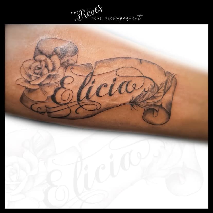 Tatouage de Vos rêves vous accompagnent