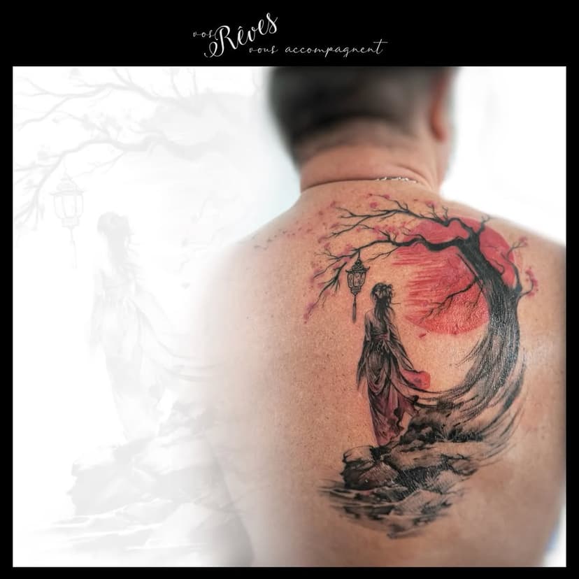 Tatouage de Vos rêves vous accompagnent