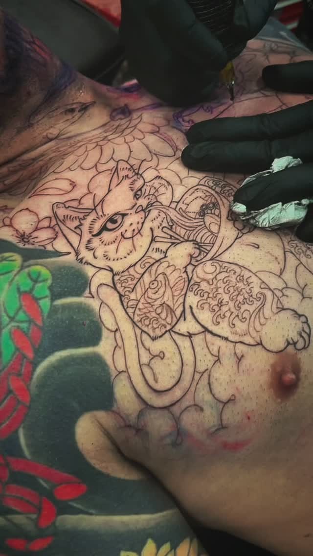 Tatouage par Inka Tattoo Lyon