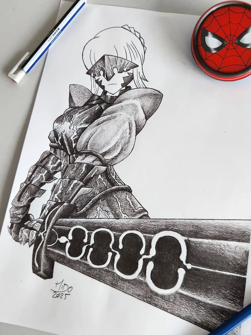 Tatouage de Mido tattoo - Tatoueur (réalisme, manga, fine line)