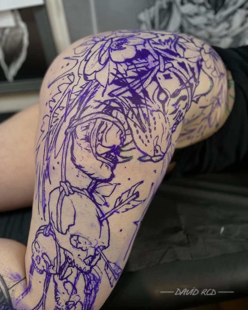 Tatouage de David RCD Tattoo