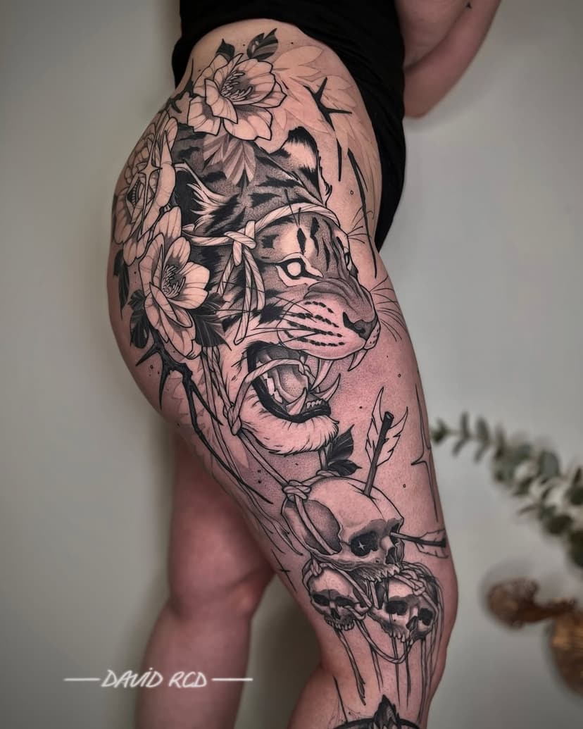 Tatouage de David RCD Tattoo