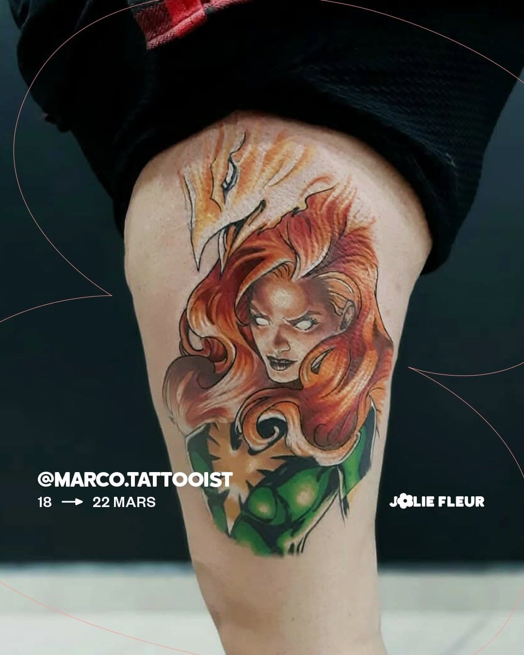 Tatouage par Jolie Fleur Tattoo