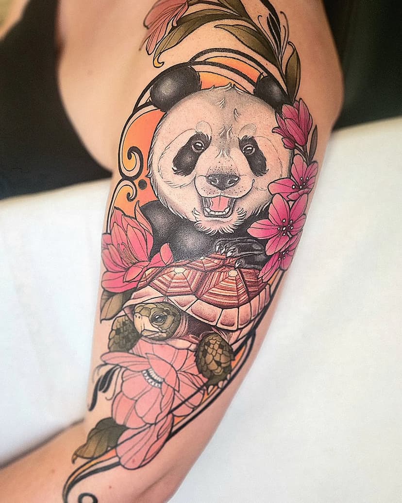 Tatouage de Ambre Noire (tatoueuse)