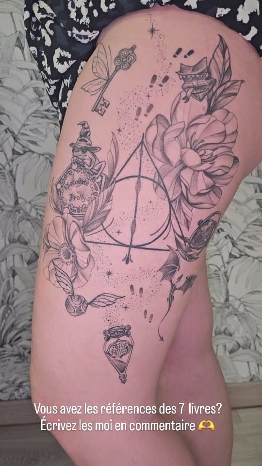 Tatouage de Ambre Noire (tatoueuse)