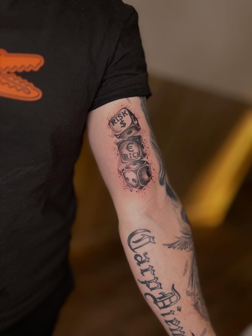 Tatouage de Lionel tattoo