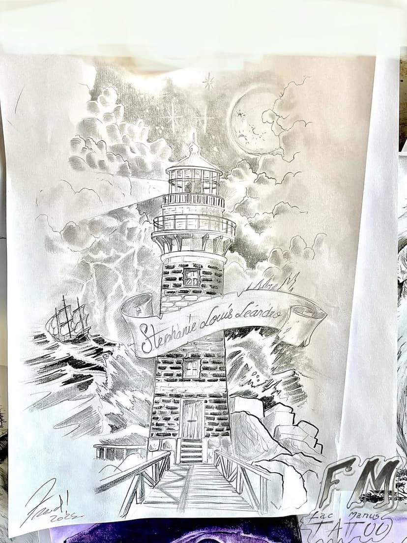 Tatouage de Fac Manus Tattoo