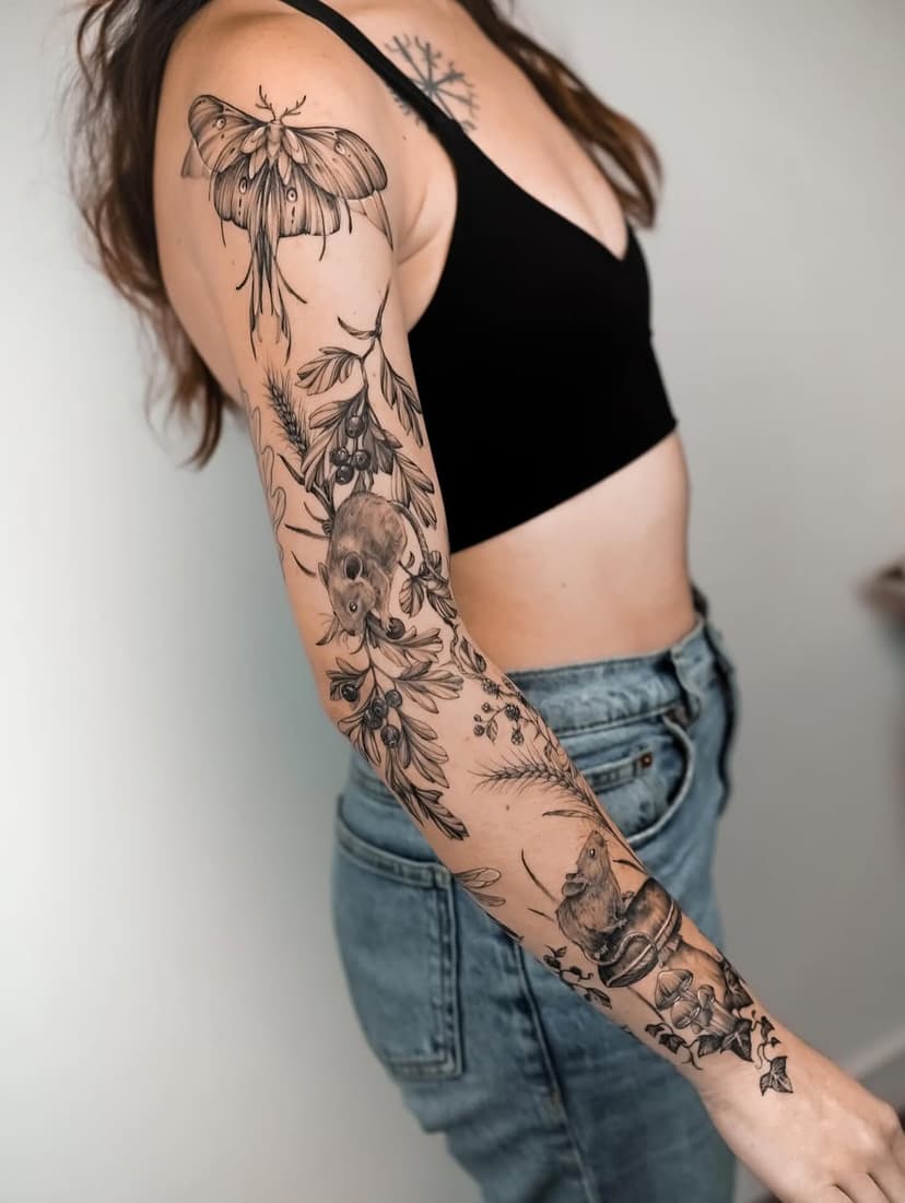 Tatouage de Aubépine Atelier de Tatouage et d’illustration privé