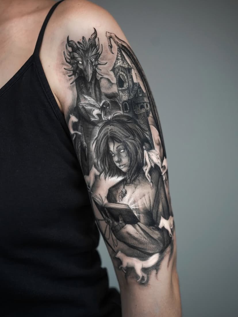 Tatouage de Aubépine Atelier de Tatouage et d’illustration privé