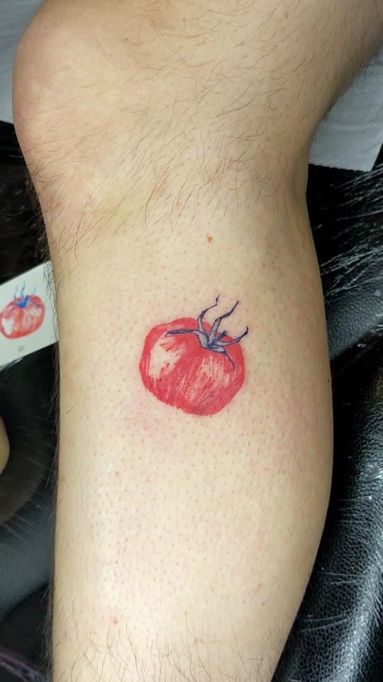 Tatouage de Peur Bleue Tattoo Shop