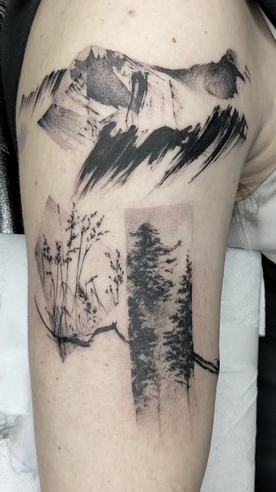 Tatouage de Peur Bleue Tattoo Shop