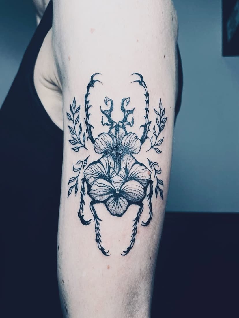 Tatouage de La Rose à Georgette