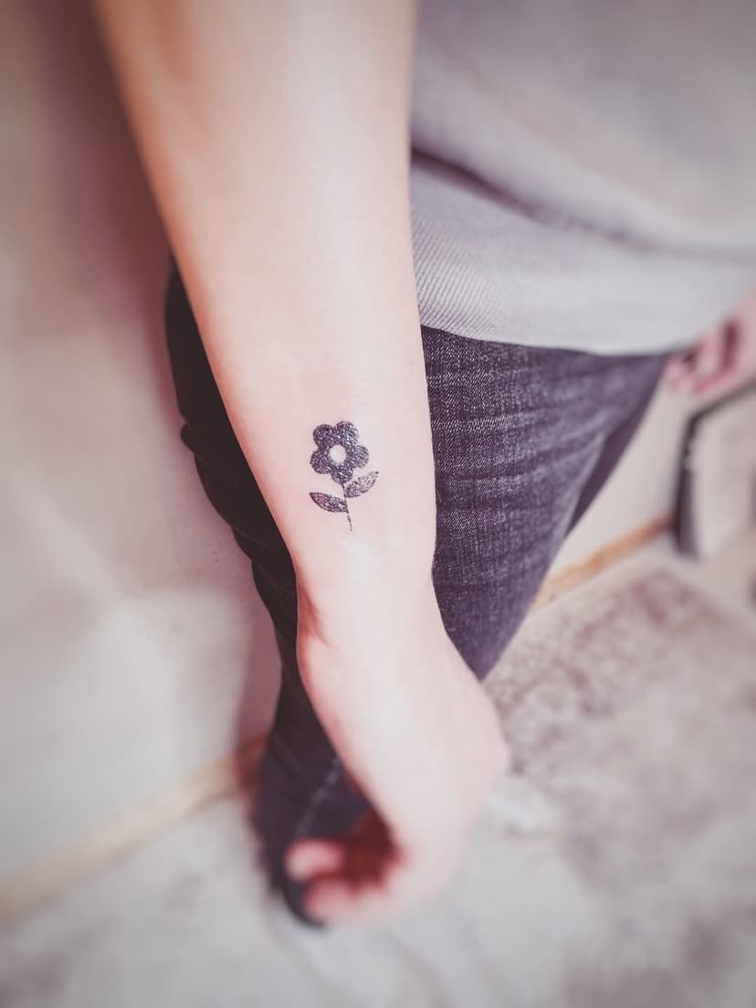 Tatouage de La Rose à Georgette