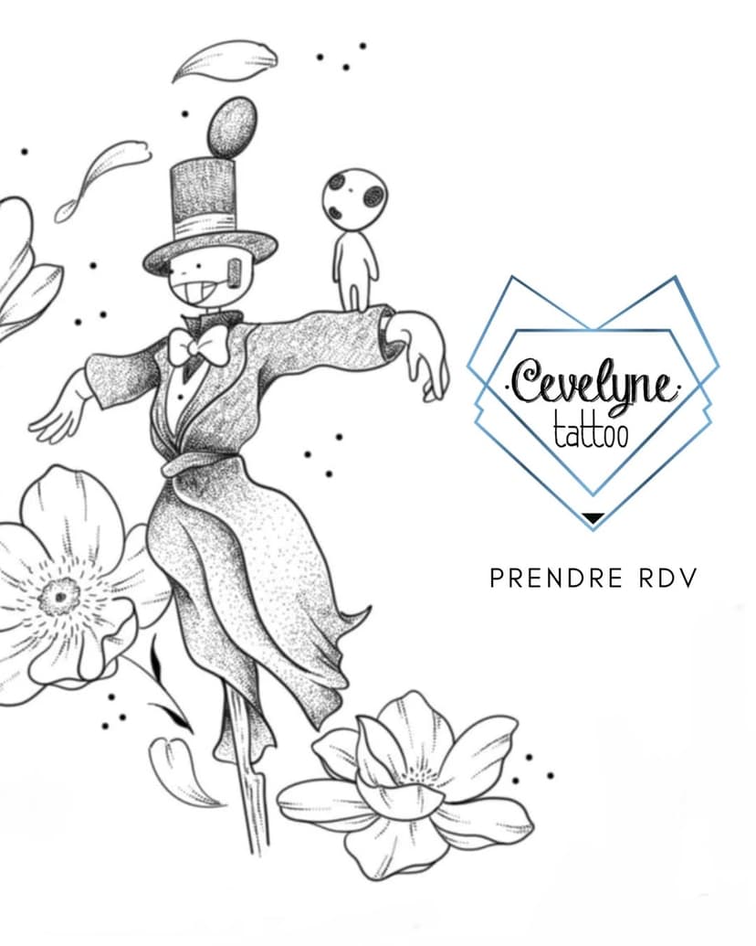 Tatouage de Cévelyne Tattoo