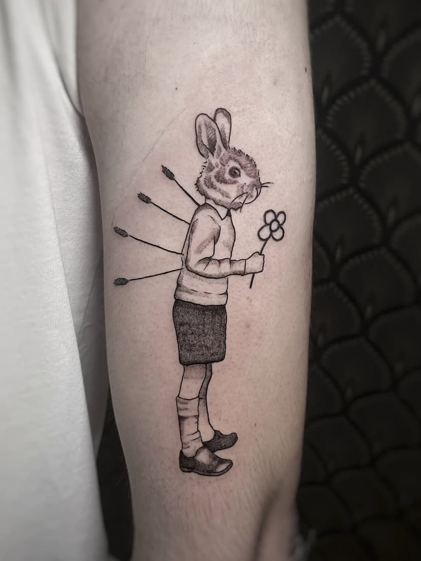 Tatouage de Fat Cat Tattoo Club