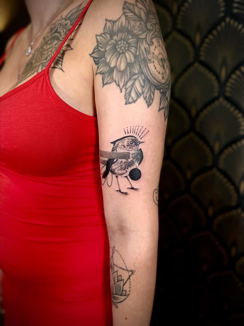 Tatouage de Fat Cat Tattoo Club