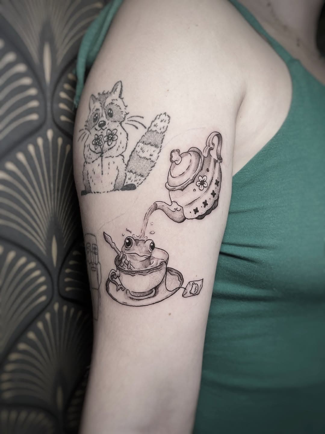 Tatouage par Fat Cat Tattoo Club