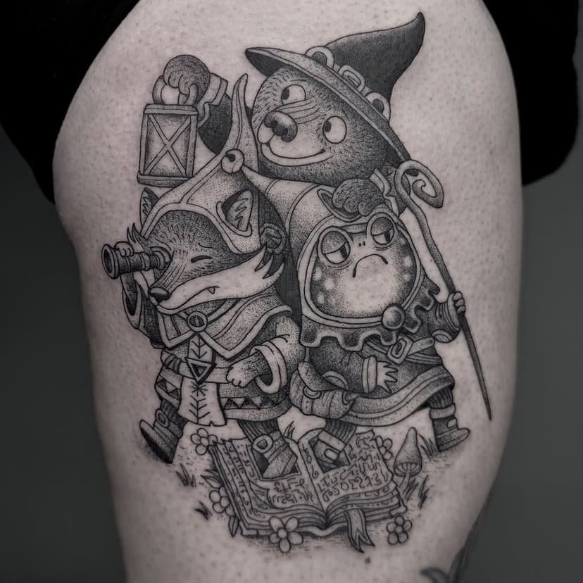 Tatouage de La Petite Mort - Mahell de Narval Tattoo