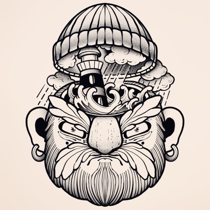 Tatouage de La Petite Mort - Mahell de Narval Tattoo