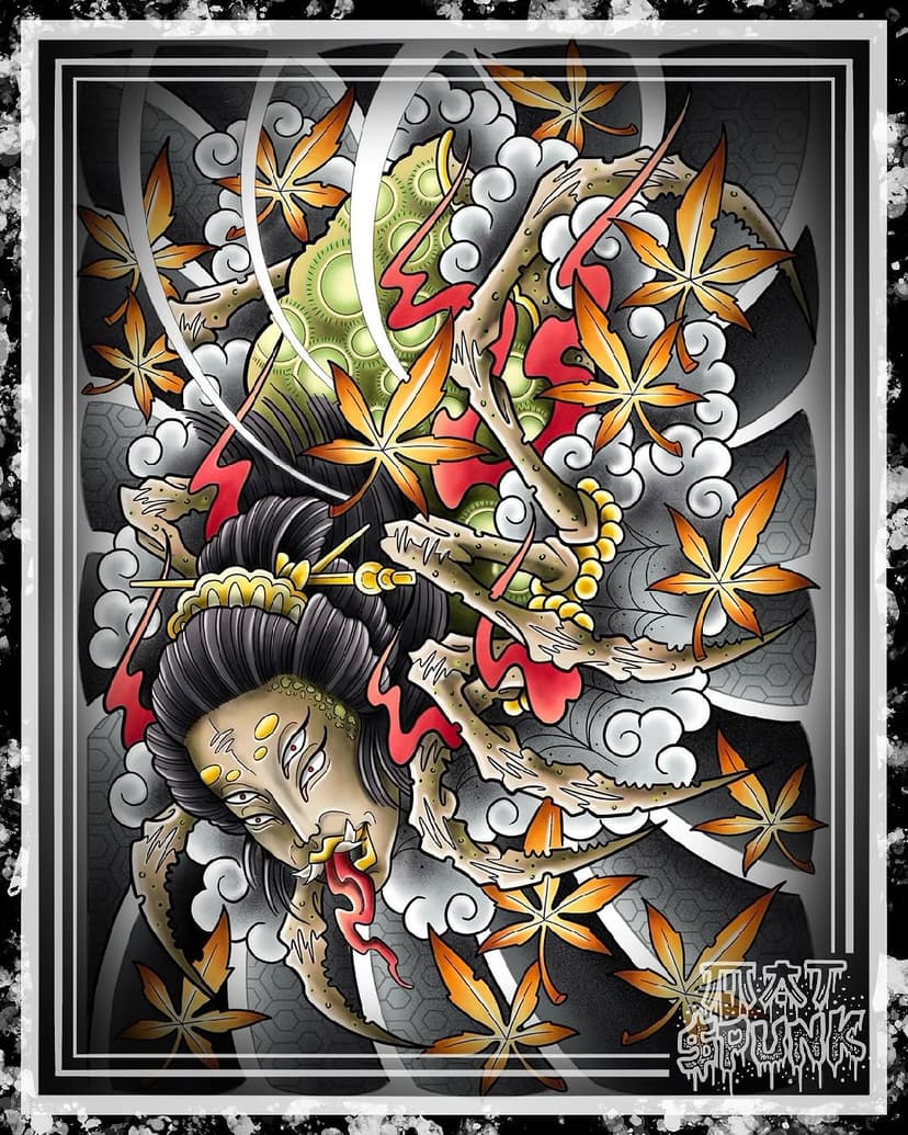 Tatouage de $PUNK TATTOO