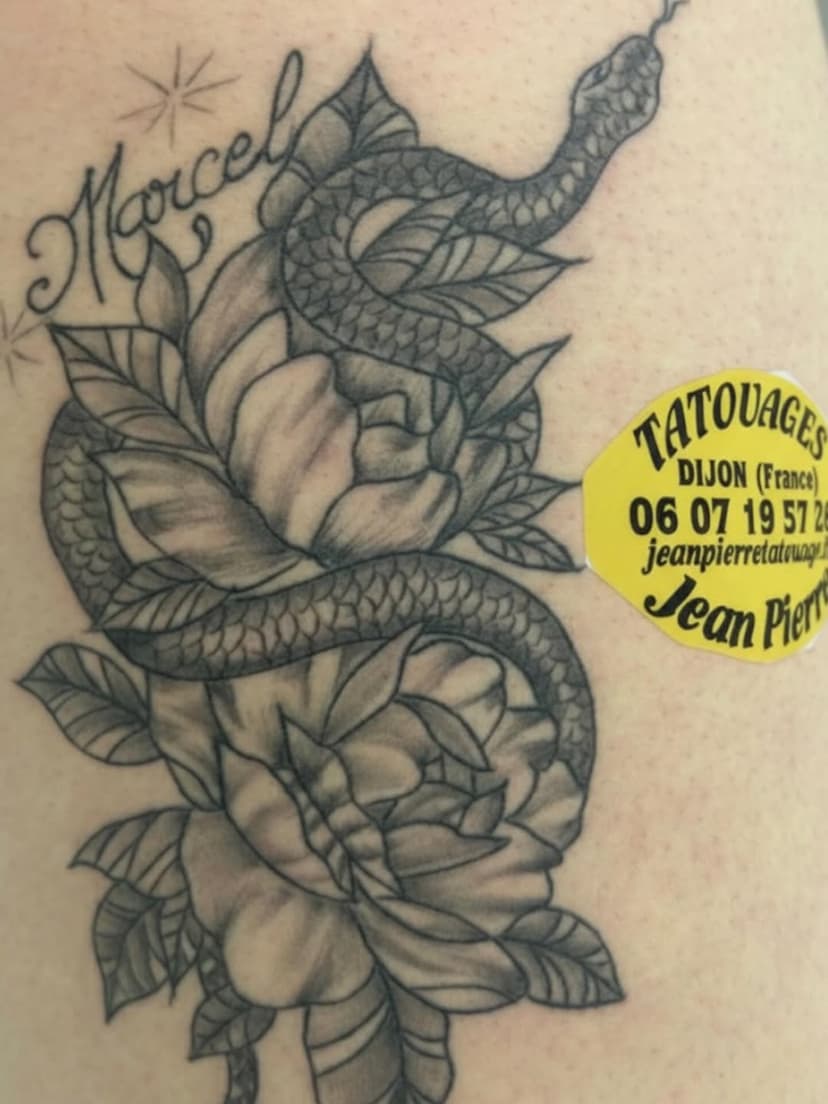 Tatouage de ABBES JEAN PIERRE-Salon de tatouage-Piercing-Dijon