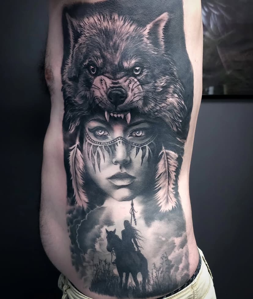 Tatouage de ADA TATTOO Studio privé