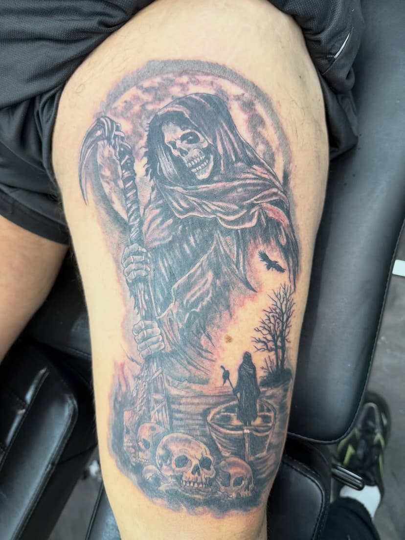 Tatouage de Adrien Tattoo le Perthus