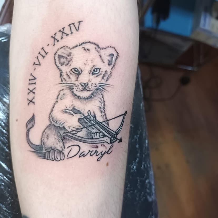 Tatouage de Aiguille Magique