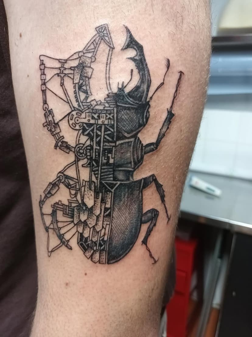 Tatouage de Aiguille Magique